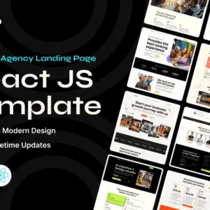 Aximo - Creative Agency React Js Template