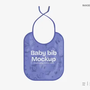 Baby Bib Mockup