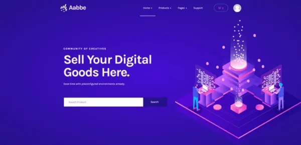 Aabbe Digital Marketplace Theme - Image 4