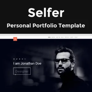 Selfer - Personal Portfolio Template