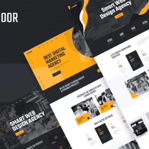 Linoor - Digital Agency Services HTML Template