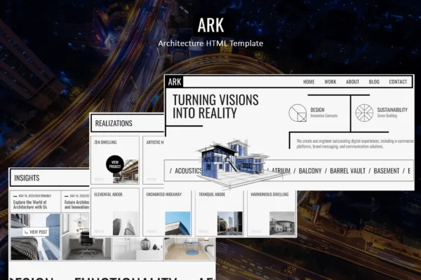 Arku - Architecture HTML Template