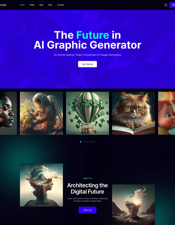 AI Mentor | AI Image Generator WordPress Theme - Image 2