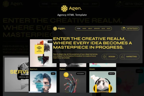 Agenn - Agency HTML Template