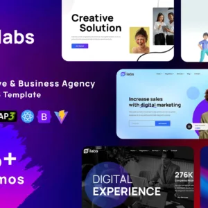 Dilabs – Creative Agency React Js Template