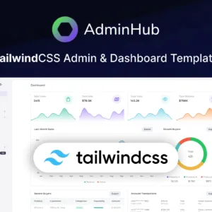 AdminHub - TailwindCSS Admin Template