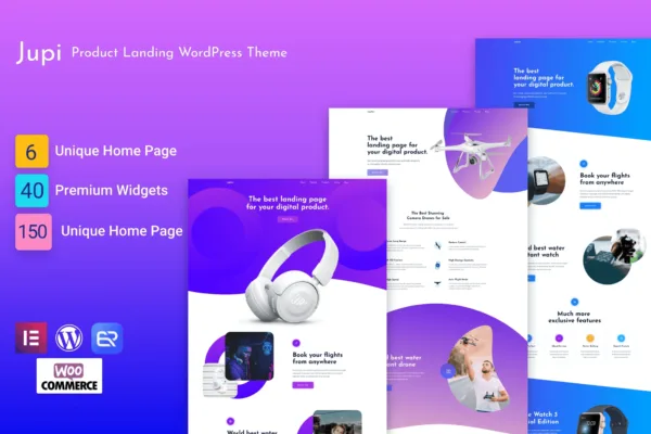 Jupi - Product Landing Theme