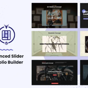 Advanced Slider Portfolio Builder