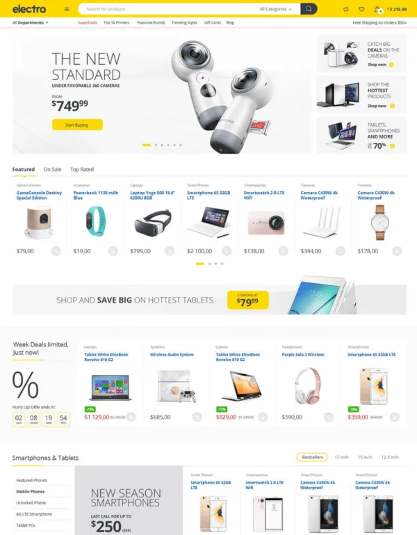 Electro Electronics Store WooCommerce Theme - Image 5