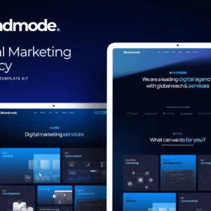 Brandmode - Digital Marketing Agency Elementor Template Kit