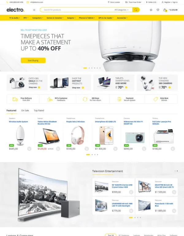 Electro Electronics Store WooCommerce Theme - Image 6