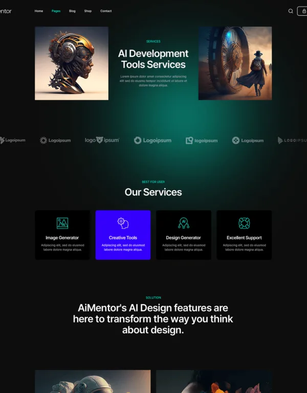 AI Mentor | AI Image Generator WordPress Theme - Image 9