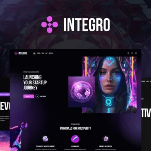 Integro Creative Agency WordPress Theme