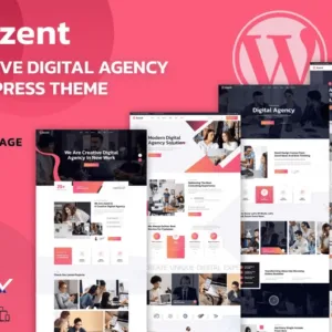 Azent - Creative Digital Agency WordPress Theme