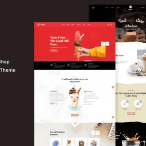 Bagery - Ice Cream Shop WordPress Theme