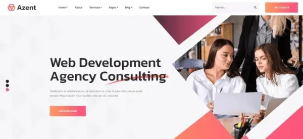 Azent - Creative Digital Agency WordPress Theme - Image 3