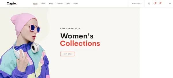 Capie - Minimal WooCommerce WordPress Theme - Image 2