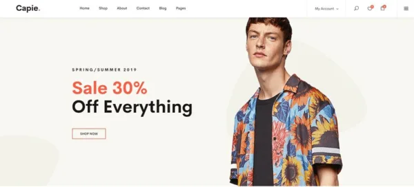 Capie - Minimal WooCommerce WordPress Theme - Image 4