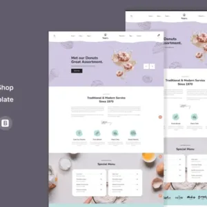 Bagery - Ice Cream Shop HTML5 Template