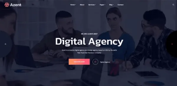 Azent - Creative Digital Agency WordPress Theme - Image 5