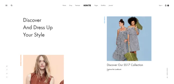 Konte - Minimal & Modern WooCommerce Theme - Image 4