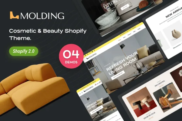 Molding - Modern Interior Decoration Shopify Theme - Image 2