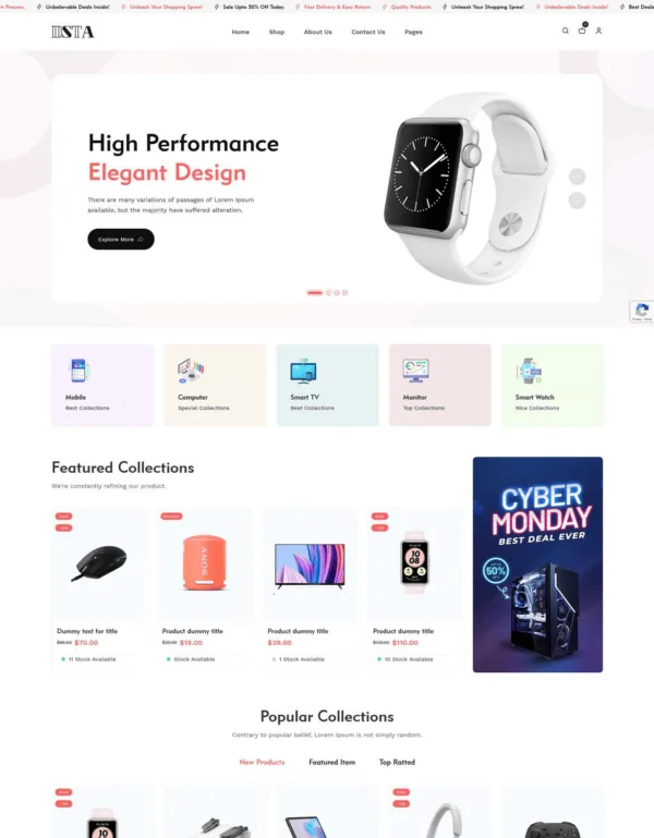 Dsta- Minimal eCommerce Store Shopify Theme 2.0 - Image 3