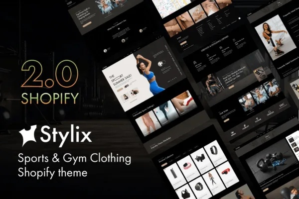 Stylix - Sports & Gym Clothing Shopify Theme