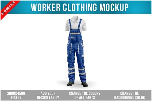 Worker Clothes Mockup