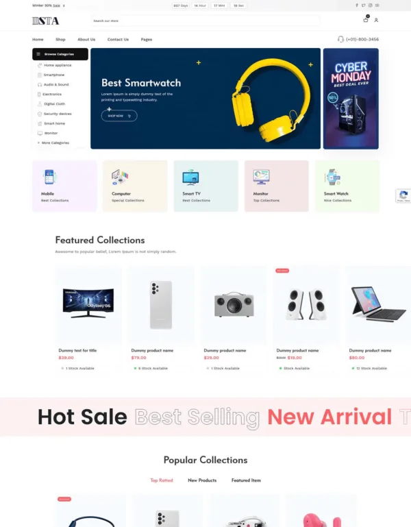 Dsta- Minimal eCommerce Store Shopify Theme 2.0 - Image 5