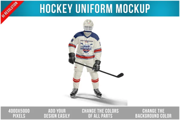 Hockey Uniform Mockup