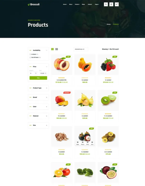 Broccoli - Organic Food Store Shopify Theme OS 2.0 - Image 5