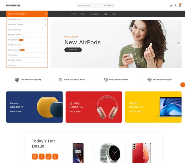 Phoone – Modern Electronics Store Shopify Theme OS 2.0 - Image 3