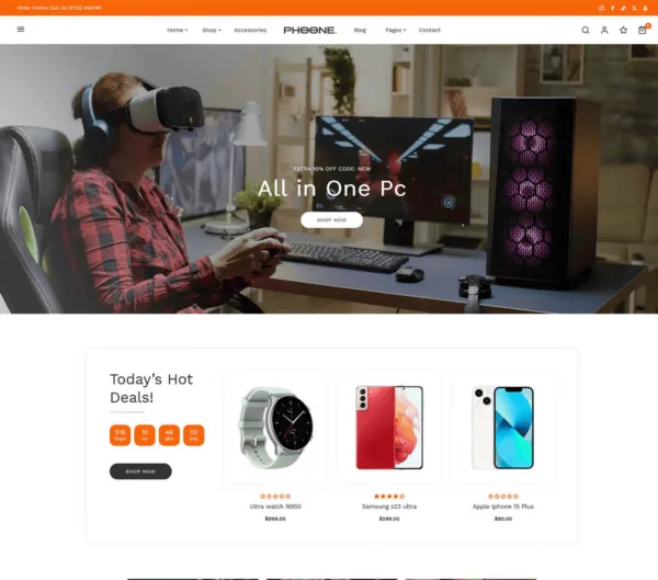 Phoone – Modern Electronics Store Shopify Theme OS 2.0 - Image 5