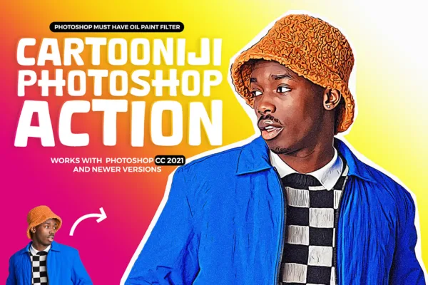 CartooNiji Photoshop Action - Image 4